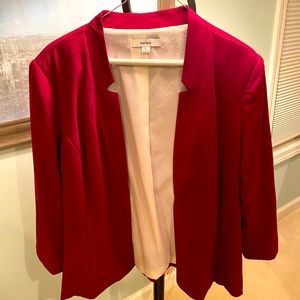 Beautiful burgundy blazer!